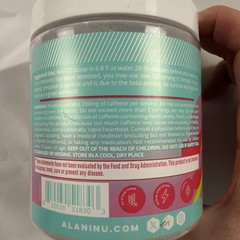Alani Nu Pre Workout Powder Cherry Twist 30 Servings Exp 01 2028 New