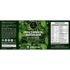 Mens Daily Complete Multivitamin/Multimineral Heart Health & Immune Support