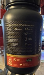 Optimum Nutrition Gold Standard Whey Protein Vanilla Ice Cream 24g 31.7oz