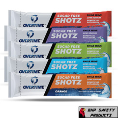 Overtime Electrolyte Replacement Drink Mix-Single Serve Shotz Variety Sugar Free