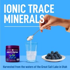Electrolyte Powder for Sports Hydration – Blue Raspberry, 14.6oz – Ideal for Run