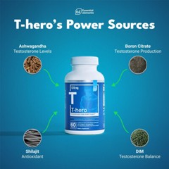 Basic elements T-Hero 1210 Mg Make up for nutritional deficiencies Boost energy