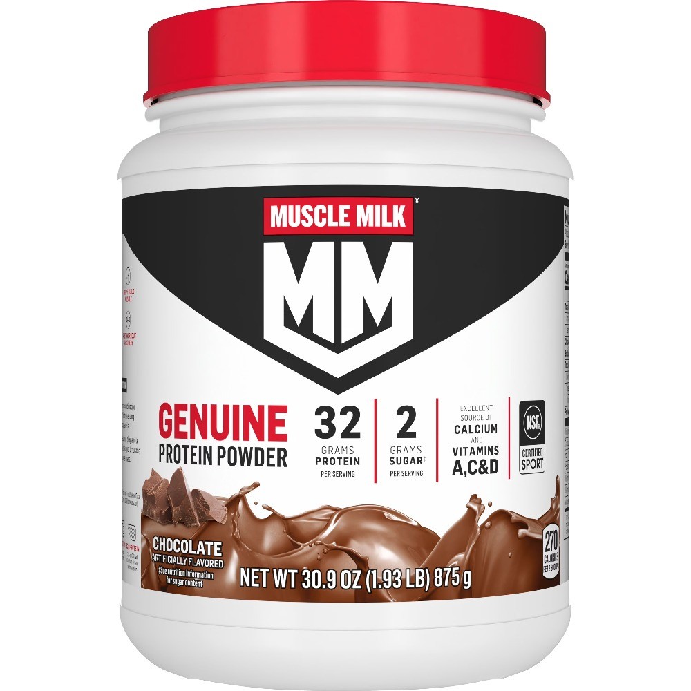 Milk Genuine Protein Powder, Chocolate, 1.93 Pound, 12 Servings