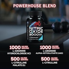 Extra Strength Nitric Oxide Booster – 3X 120 Count (Pack of 1)