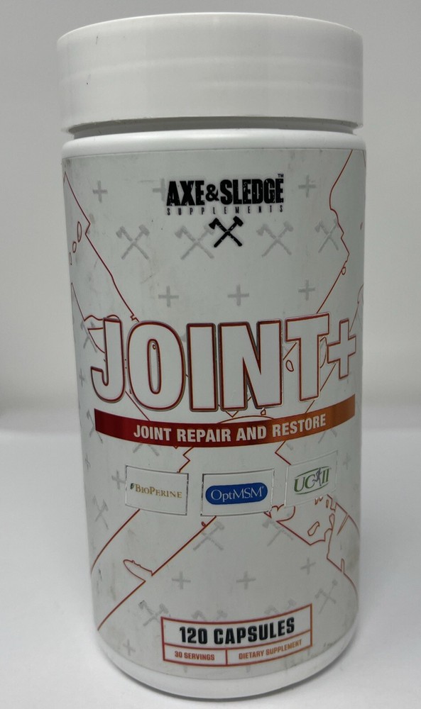 Axe & Sledge – JOINT+ – 120 Capsules Exp 01/2026