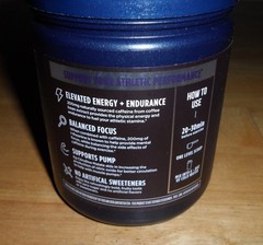 Vega Blue Fruit Punch Pre-Workout Energy Supplement 8.4 Oz. Powder 01/2027 *NEW*