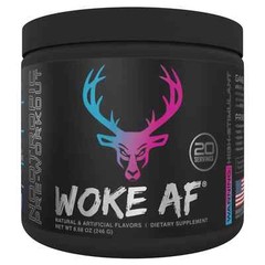 2 jars! Bucked Up Woke AF Miami Pre-Workout Powder Exp 09/2027 2 jars!