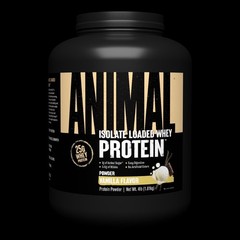 Universal Nutrition Animal Whey Isolate Loaded Protein Powder – 54 Servings