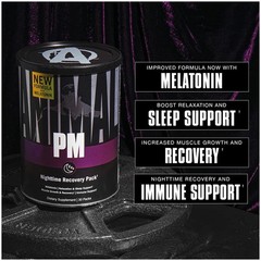 Universal Nutrition Animal PM Sleep Support Supplement – 30 Servings