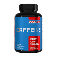 Prolab Caffeine Tablets 200mg – 200ct. | Energy Support, Helps Enhance Endurance