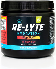REDMOND Re-Lyte Hydration Electrolyte Powder Mix (Strawberry Lemonade), 60 servs