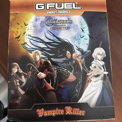 G Fuel Castlevania Dominus Vampire Killer Collector’s Box Rare US Seller.