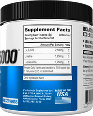 Evlution Nutrition BCAA 5000 – Stim Free Pre Workout – Amino Acid – 60 Servings