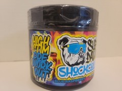 SUPP DAWG Shock Collar Blue Raspberry High Stim Pre-workout