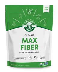 Manitoba Harvest Hemp Yeah Organic Max Fiber Protein Powder Unsweetened 32Oz
