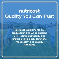 Nutricost L-Citrulline 2500mg Per Serving, 60 Servings, 1250mg Per Tablet, 120