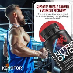 AAKG Nitric Oxide Booster ENHANCER Capsules Workout Pump L-Arginin TESTERONE NEW