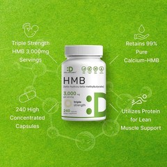 Strength Ultra HMB Supplement for Enhanced Muscle Growth and Retention 240 Caps