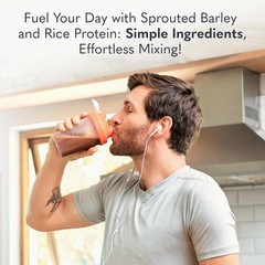 Garden Of Life Plant-Based Sprouted Barley Protein Chocolate 21G Protein 0G
