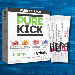 Energy & Hydration Variety Pack Singles-To-Go Drink Mix 30-Count.