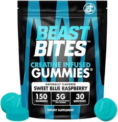 Creatine Infused Gummies – 5g Monohydrate for Recovery & Performance – 150 Count