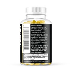 Creatine Gummies 1000mg SugarFree Monohydrate for Muscle & Strength 60ct