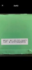 Fit Crunch Mint Chocolate Chip Protein Baked Bars, 12ct best by 01/2027