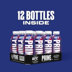 PRIME Hydration Sports Drink – UFC Edition, 16.9oz – Berry Freeze (24 Bottles)