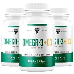 Omega-3 + D3 – TREC – healthy bones and joints, support for heart, immune system