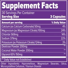 Finaflex PreHydr8, Pre-Hydration Supplement Electrolytes, Coconut Water, 30 srv