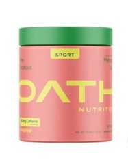 Oath Nutrition Pre-Workout Sport Melonade Stand 25 servings Best by:09/28/2026