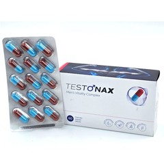 testonax 60 capsules men vitality complex new fast shipping
