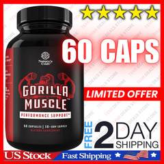 Legal STEROID ANABOLIC pills BULKING Testosterone Booster MUSCLE GROW FREE SHIPP