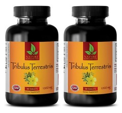 Tribulus Terrestris 1000mg – Testosterone Booster – Muscle Mass – 180Tab (2 Bot)