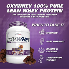 Oxywhey Whey Protein Isolate – 25G High Protein, Low Carb, Sugar Free Meal Repla