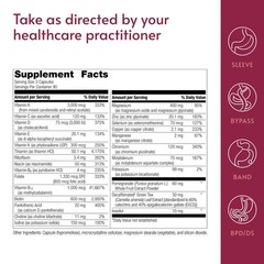 Bariatric Advantage Ultra Multi Without Iron – High Potency Multivitamin – for B