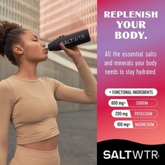 New SaltWTR Functional Daily Electrolyte Hydration Raspberry Sport – 30 Pack