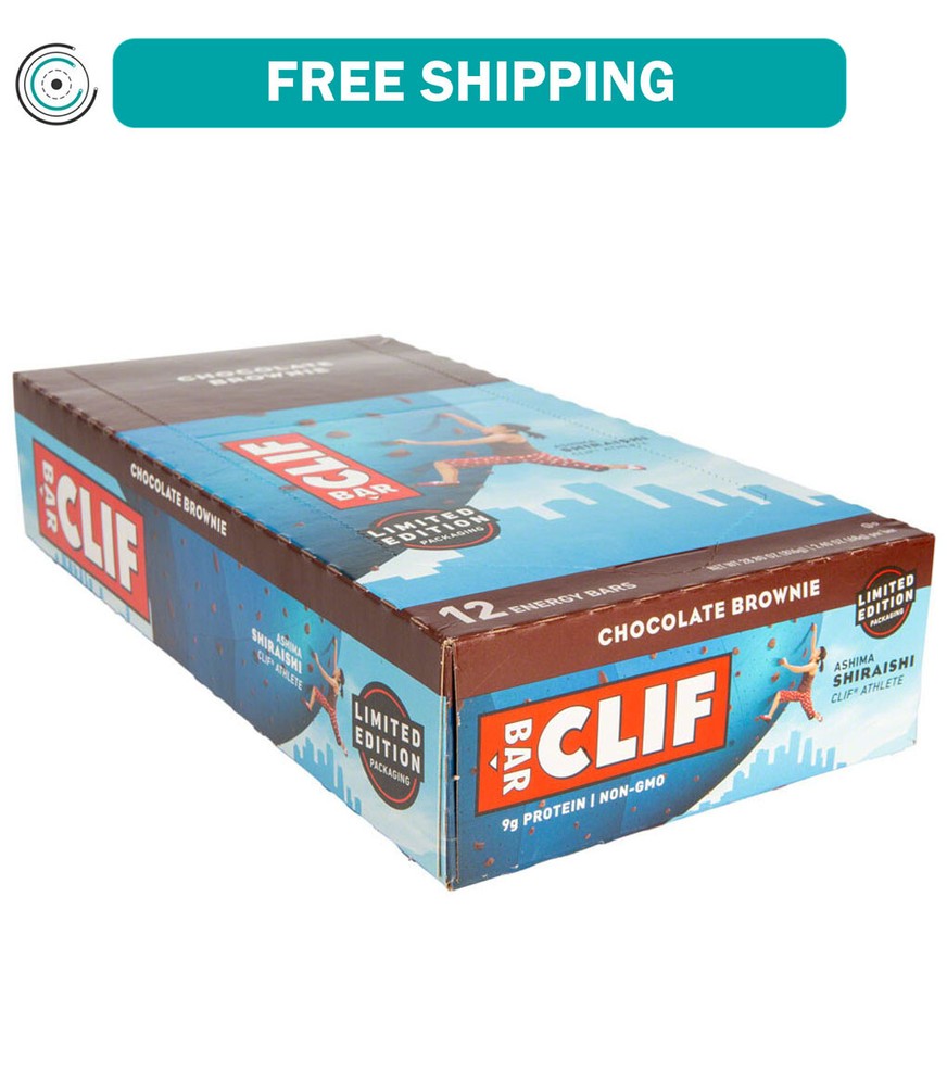 Clif Bar Original Chocolate Brownie Box of 12 Convenient Source of Energy