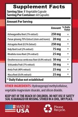 adaptogenic properties, Astragalus Root Complex 770mg, anti aging supplement 3B