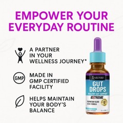 Gut Drops Extreme 200MG Healthy Gut Support 20-in-1 Proprietary Blend 10 Pack