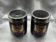 Alpha Lion Super Human Pre-Workout Lot Of 2 (Alpha Punch Flavor) Expires 12/2026