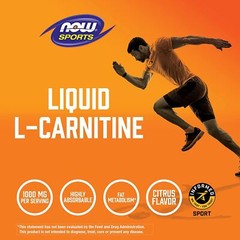 NOW FOODS L-Carnitine Liquid 1000 mg Citrus 16 fl oz