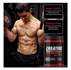 ATHLEAN-X Creatine Monohydrate Powder 1lb 90 Servings Unflavored New