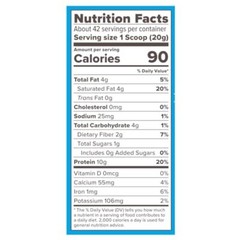 Primal Kitchen Vanilla Coconut Whey Protein Powder 10g Protein Keto Friendly