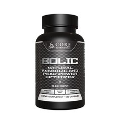 Core Nutritionals BOLIC 120ct Natural Anabolic And Peak Power Optimizer