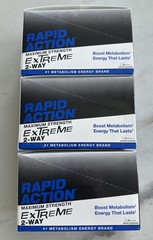Rapid Action Extreme 2-Way Energy 72 Packs 288 pills 3 Boxes FREE SHIP