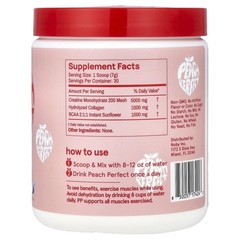 Peach Perfect Creatine for Women – Micronized 11 Ounce (Pack of 1), Pink