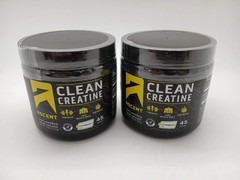 Ascent Clean Creatine Creapure Monohydrate 2 Pack – Unflavored 90 Servings