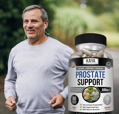 Kaya Naturals Prostate Support – Saw Palmetto, Potent 60 Count (Pack of 1)