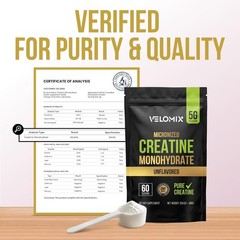 Pure Micronized Creatine – 10.6oz Powder for Optimal Muscle Growth & Performance